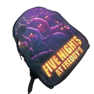 Five Nights at Freddys Backpack Kids FNAF Purple Character School Bag NEW‎